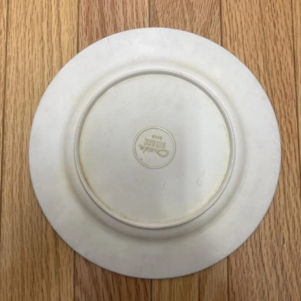 Vintage 1969 Oneida RAGGEDY ANN & ANDY Melamine‎ Ware Plate #3119 Bobbs-Merrill